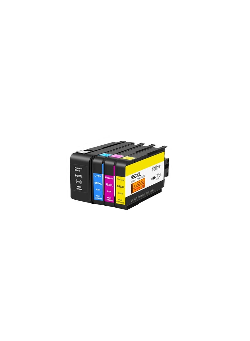 953 XL 953XL Ink Cartridges Multipack for HP 953XL Ink Cartridges by Upgrade, Work for HP Officejet Pro 7720 7730 7740 8210 8710 8720 8725 8730 8740 （4pk） - Image 1